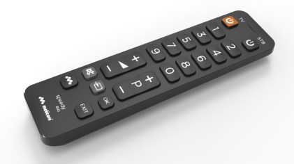 Telecomando Tv Meliconi 807025 Spedy 2.1 Big Black
