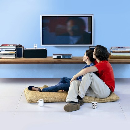 Antenna Digitale Terrestre Meliconi Amplificata Per Interni At38 Plus