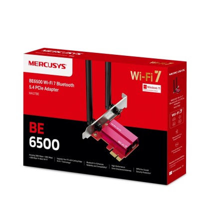 Mercusys MA37BE scheda di rete e adattatore WLAN / Bluetooth