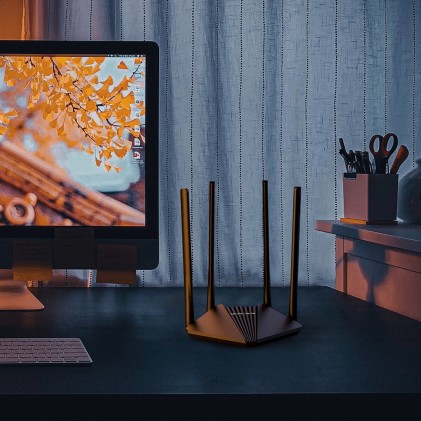 Router Wifi Ac Db 1200Mbps 1P 10/ /100 Wan 2P 10/100 Lan 4 Antenne