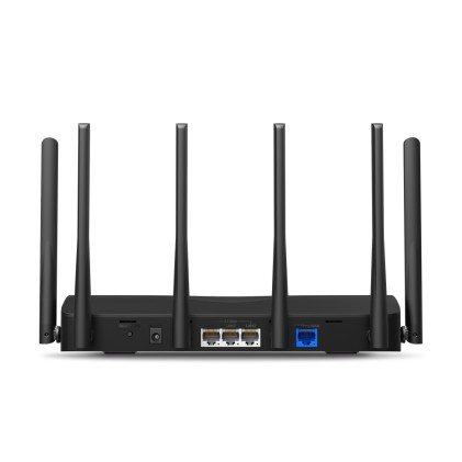 Mercusys MR47BE router wireless 2.5 Gigabit Ethernet Tri-band (2,4 GHz/5 GHz/6 GHz) Nero