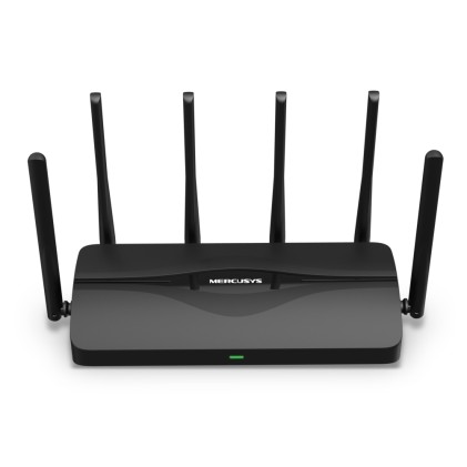 Mercusys MR47BE router wireless 2.5 Gigabit Ethernet Tri-band (2,4 GHz/5 GHz/6 GHz) Nero