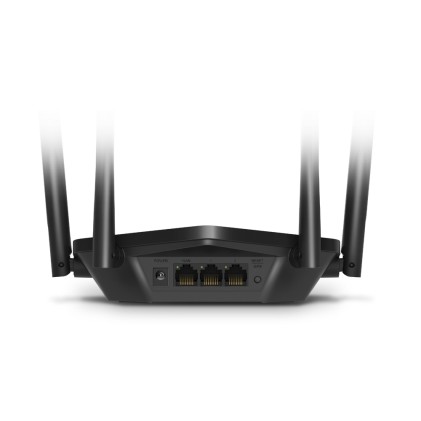 Router Wifi 6 Ax1500 1201 5Ghz 300 2,4Ghz 1Wan 3Lan Gbit Lan 4 Antenne