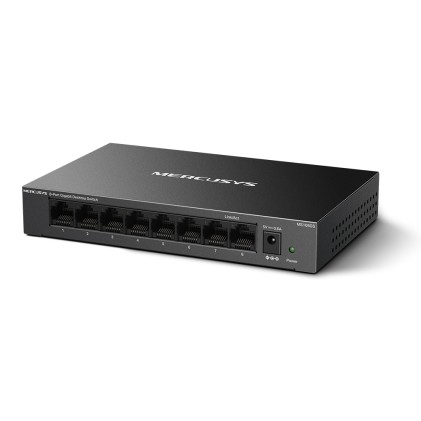 Mercusys MS108GS switch di rete Non gestito Gigabit Ethernet (10/100/1000) Nero