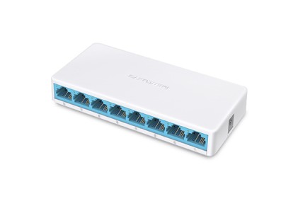 Mercusys MS108 switch di rete Gestito Fast Ethernet (10/100) Bianco