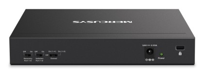 Mercusys MS110CMP switch di rete Fast Ethernet (10/100) Supporto Power over Ethernet (PoE) Nero