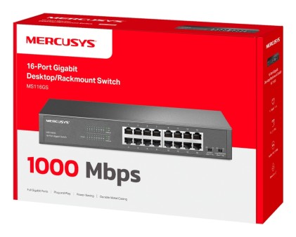 Switch 16Pgigabit RackDesk