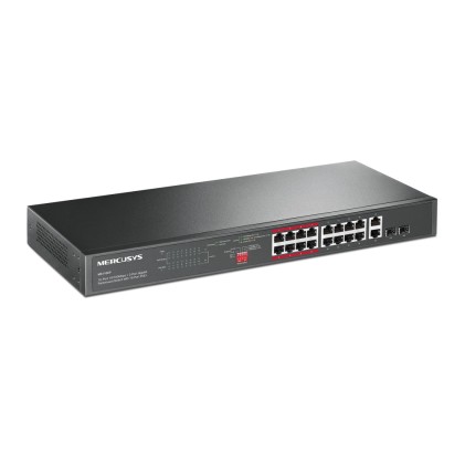 Switch Desktop Ms106P Poe Rack 2Gbi 2P Gigabit Rj45 16 Poe