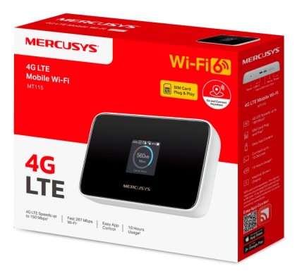 Hotspot Mobile Wifi 4G Lte 150Mbps 2,4Ghz 4G Cat 4 150/50Mbps Build In