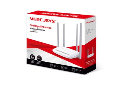 Mercusys MW325R router wireless Fast Ethernet Banda singola (2.4 GHz) 4G Bianco