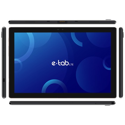 Microtech E-Tab 10.1 Wifi Lte 4Gb 128Gb Android 11 Nero