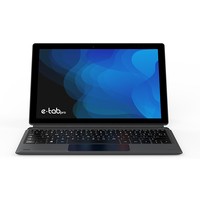 Microtech E-Tab 10.1" Pro4 Wifi 8Gb 128Gb Windows 10 Pro Con Tastiera Inclusa Grigio