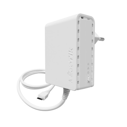 MIKROTIK MT PL7400 MikroTik PL7400 PWR-LINE EU - Power adapter with PWR-LINE & microUSB port