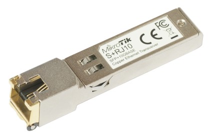 MIKROTIK S+RJ10 RJ45 SFP+ Modul 10Gbps up to 200m