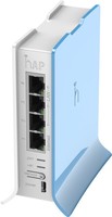 MIKROTIK hAP Lite with 650MHz CPU 32MB RAM 4xLAN built-in 2.4Ghz 802.11b/g/n Access Point