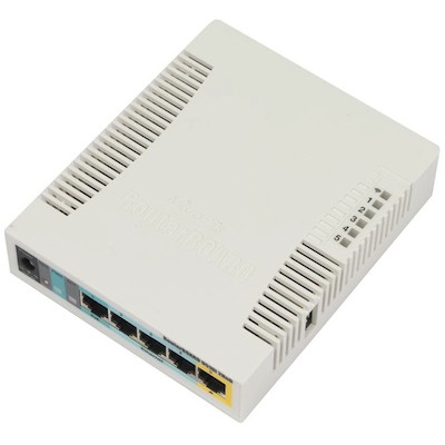 Mikrotik RB951Ui-2HnD Supporto Power over Ethernet (PoE) Bianco