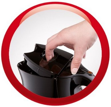 Bollitore Elettrico Moulinex Principio Nero By107815