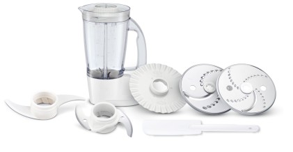 Robot Cucina Moulinex Fp544110 Double Force Compact Bianco