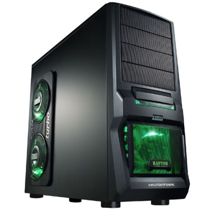 Case MS-TECH MIDI CA-0300 HORNET NG w/o PSU (B/Rot)