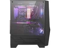 MSI MAG FORGE 100R Mid Tower PC case Black 2xARGB Front Fan 1xRear Fan
