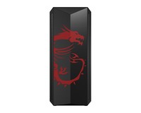 Msi Case Atx Mid-Tower Gungnir100D, 7 Slot Hdd, Side Tempered Glass, 1X120Mm Fan Front, Red Dragon