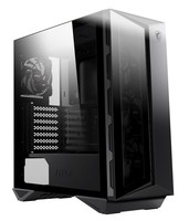 Msi Case Atx Mid-Tower Gungnir 110R, 7 Slot Hdd/Ssd, 3X120Mm Argb Fan Front, 1X120Mm Argb Fan Rear, 2Xusb 3.2 Type-A, 1Xusb 3.2 Type-C, Window Panel In Vetro, Colore Nero