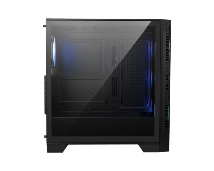 MSI MAG FORGE 320R AIRFLOW computer case Micro Tower Nero, Trasparente