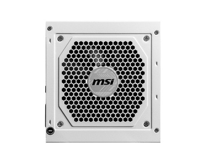 Msi Alimentatore Mag A850Gl Pcie5, Eu, 850W, Fully-Modular, 80 Plus Gold White
