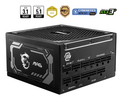 Power SupplyMSI MAG A1000GL PCIE5