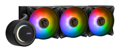 MSI MAG CORELIQUID E360 WHITE sistema di raffreddamento per computer Scheda madre, Processore Kit di raffreddamento a liquido 12 cm Bianco