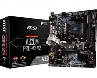 Msi Mb Amd A320M Pro-M2 V2 Matx Am4 Dvi/Hdmi/Vga