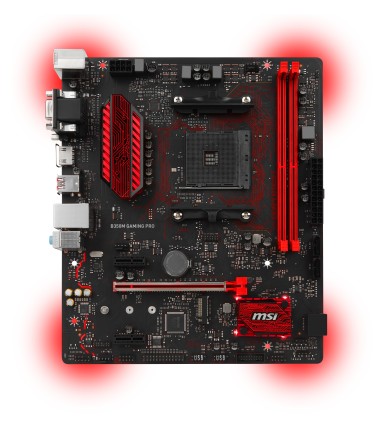 MB AM4 MSI B350M GAMING PRO