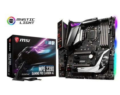 MSI MPG Z390 GAMING PRO CARBON AC LGA 1151 (Presa H4) ATX Intel Z390