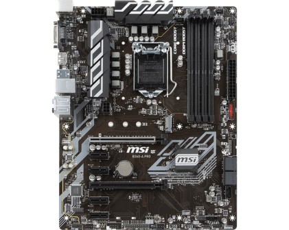 MSI B360-A PRO LGA 1151 (Presa H4) ATX Intel B360