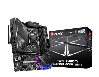 MSI MPG Z490M GAMING EDGE WIFI LGA 1200 micro ATX Intel Z490