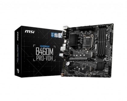 MSI B460M Pro-VDH Intel B460 LGA 1200 micro ATX