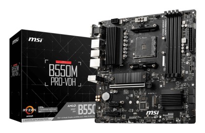 MSI B550M PRO-VDH AMD B550 Presa AM4 micro ATX