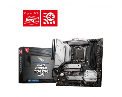 MSI MAG B660M MORTAR WIFI scheda madre Intel B660 LGA 1700 micro ATX
