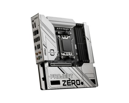 Msi Mb Amd B650M Project Zero,Gaming, B650,Am5,4Ddr5,1Pci-Ex16,1Pci-Ex1,2M.2,4Sata3,1Usb3.2