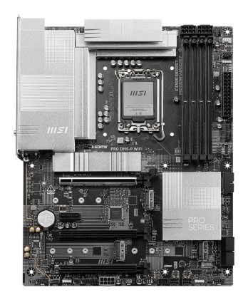 Msi Mb  Pro Z890-P Wifi, Z890,Lga1851,4Ddr5,3Pci-Ex16,1Pci-Ex1,4M.2 ,1Usb4, 1Usb3.2 Gen2 X2, 2Usb