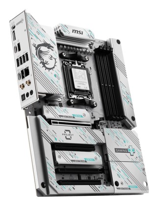 Msi Mb B850 Gaming Plus Wifi Pz,B850,Am5,4Ddr5,4Pci-Ex16,3M.2,4Sata3,3Usb10G,6Usb5G,8Usb2