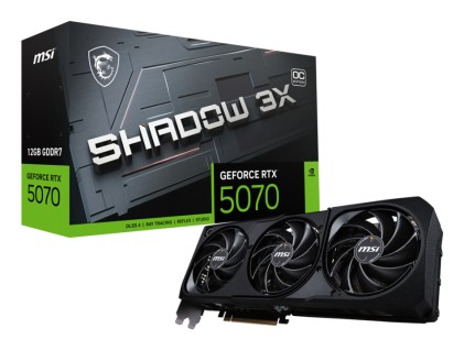 MSI GeForce RTX 5070 12G SHADOW 3X OC NVIDIA 12 GB GDDR7
