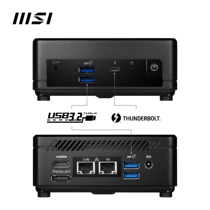 Msi Mini Pc Barebone Cubi 5 12M-003Beu I3-1215U