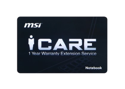Msi Ntb 1 Year Warranty Extended Card