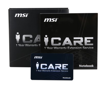 Msi Ntb 1 Year Warranty Extended Card
