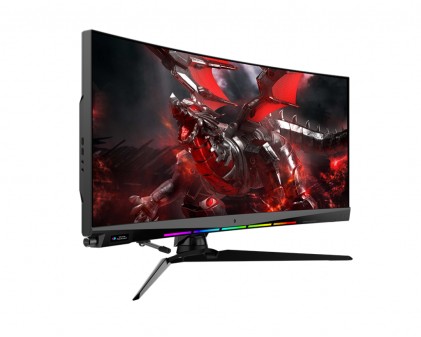 Msi Monitor Curvo 37,5 Led Ips 21:9 Wqhd, 1Ms 180Hz, 2300R, Dp/Hdmi, Multimediale, Rgb