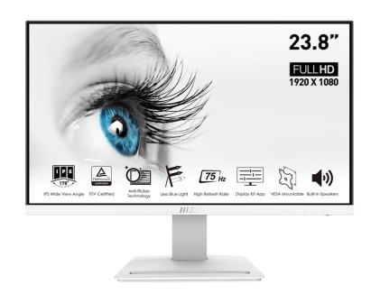 Msi Monitor 23,8 Led Ips 16:9 Hpd 5Ms, Dp/Hdmi, Multimediale