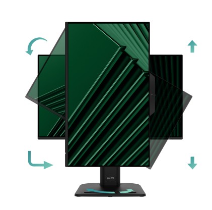 Msi Monitor 23,8 Led Ips, 16:9 Fhd, 120Hz, Pivot