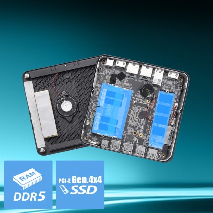 Msi Mini Pc Cubi Z Ai Ryzen 5 16Gb 512Gb Ssd Win 11 Pro