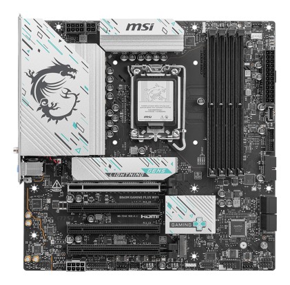 Msi Mb Intel B860M Gaming Plus Wifi, M-Atx Ddr5, 1Pci-Ex16, 1Pci-Ex4, 2Pci-Ex1, 4Sata3